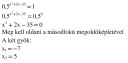 Matek – megoldás kép 1