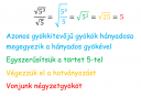 Matek – megoldás kép 1