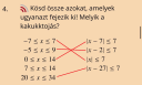 Matek  – megoldás kép 1