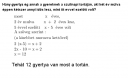 Matek egyenlet  – megoldás kép 1