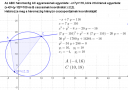 Koordináta geometria – megoldás kép 1
