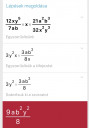 Algebrai törtek – megoldás kép 1