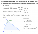 Háromszög alapú egyenes hasáb – megoldás kép 1