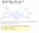 2 geometriai feladattal nem boldogulok, segítene valakiha tud, akarmelyikben – megoldás kép 1