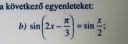 Matematika algebra  – megoldás kép 1
