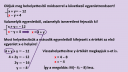 Matematikai egyenlet segítség – megoldás kép 1