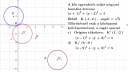 Koordináta geometria  – megoldás kép 1
