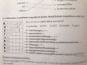 Kémia tesztfeladat – megoldás kép 1