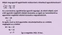 Egyenletrendszerek  – megoldás kép 1