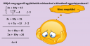 Egyenletrendszerek  – megoldás kép 1