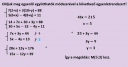 Egyenletrendszerek  – megoldás kép 6