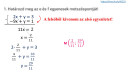Matematika – megoldás kép 1