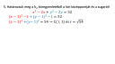 Matematika – megoldás kép 1
