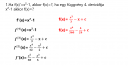 Derivált – megoldás kép 1
