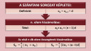 Számsorozatok – megoldás kép 1