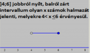 Matematika (intervallumok)  – megoldás kép 4