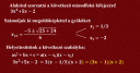 Matematika – megoldás kép 1