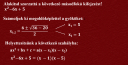 Matematika – megoldás kép 1
