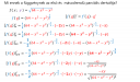 Analízis - Első és másodrendű parciális deriváltak – megoldás kép 1