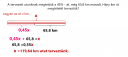 Matematika % – megoldás kép 1