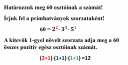 Matematika feladat – megoldás kép 1
