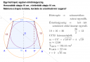Matek  érintőnégyszög – megoldás kép 1