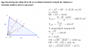 Matematikai feladat (Koszinusztétel) – megoldás kép 1