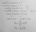 Trigonometrikus egyenletek – megoldás kép 1