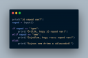 Python feltételes elágazodás – megoldás kép 1