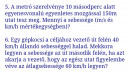 Átlagsebesség  – feladat kép 3