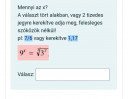 Exponenciális egyenletek – feladat kép 2