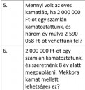 Valaki tudna segíteni ebben a százalékszámításban? – feladat kép 1