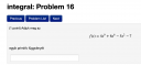 Integrálás problem 16 – feladat kép 1