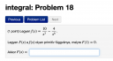 Integrálás problem 18 – feladat kép 1