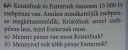 Matematika házifeladat – feladat kép 1