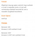 Informatika – feladat kép 1