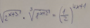 Exponenciális egyenlet – feladat kép 1