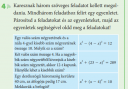Másodfokú egyenletek  – feladat kép 1