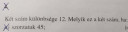 Matematika  – feladat kép 1