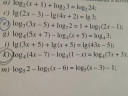 Exponenciális egyenlet, logaritmus – feladat kép 1