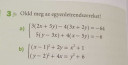 Egyenletrendszer – feladat kép 1