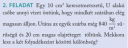 Hidrosztatikai nyomás – feladat kép 1