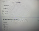 Biológia 8 osztály – feladat kép 6