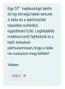 Tömegpont dinamikája – feladat kép 1