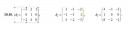 Algebra. Mátrixok – feladat kép 1