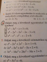 Másodfoku egyenletek – feladat kép 2