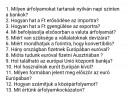 Pénzügy kérdések – feladat kép 1