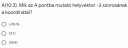 Helyvektor koordinátái  – feladat kép 1