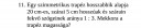 Középiskolai matematika – feladat kép 1