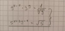 Exponenciális egyenletrendszer  – feladat kép 1